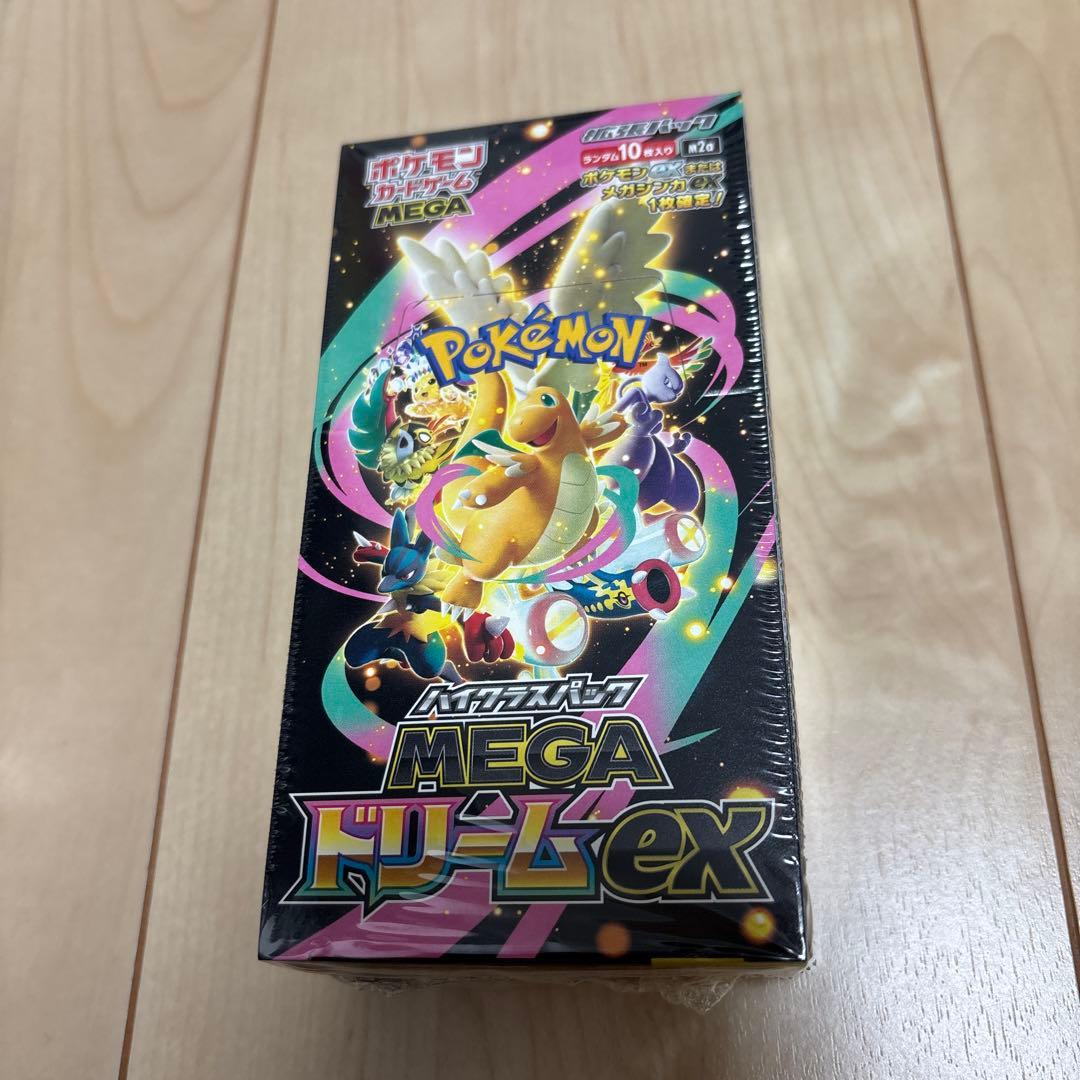 ポケモンカードゲーム MEGAドリームex BOXボックス シュリンク付き