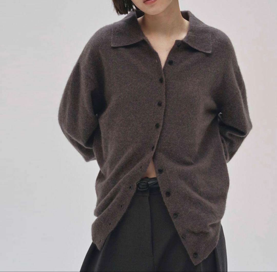 トゥデイフル　Raccoon Knit Cardigan