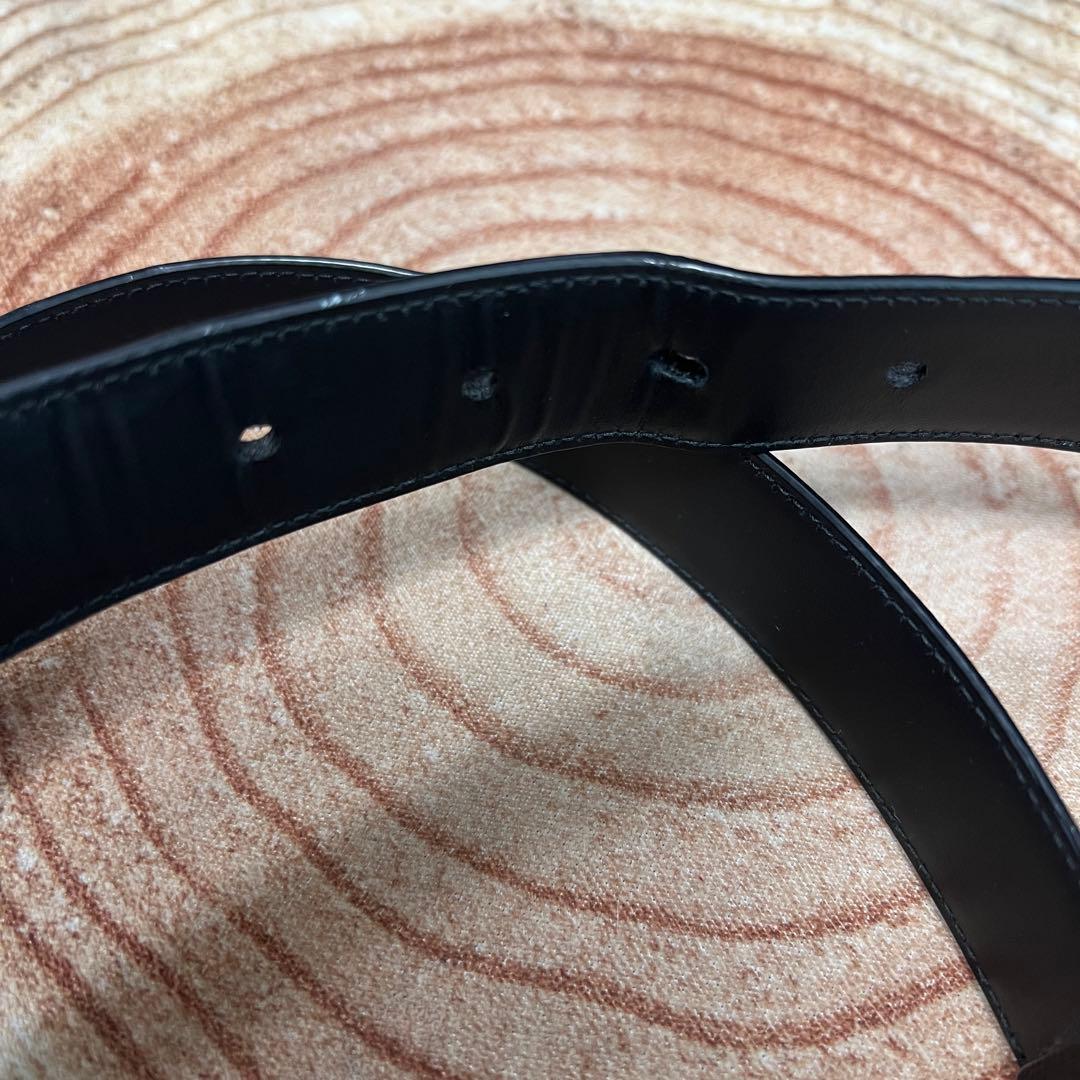 PRADAレザーピンバックルベルト2CC001 プラダ　ビジネス