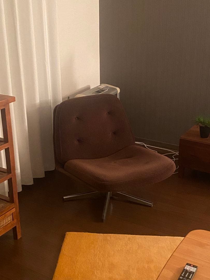 ブラウン 1人掛けソファ スワーベース ビンテージ