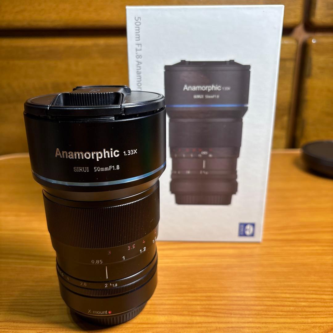 SIRUI 50mm F1.8 Anamorphic 1.33X Xマウント