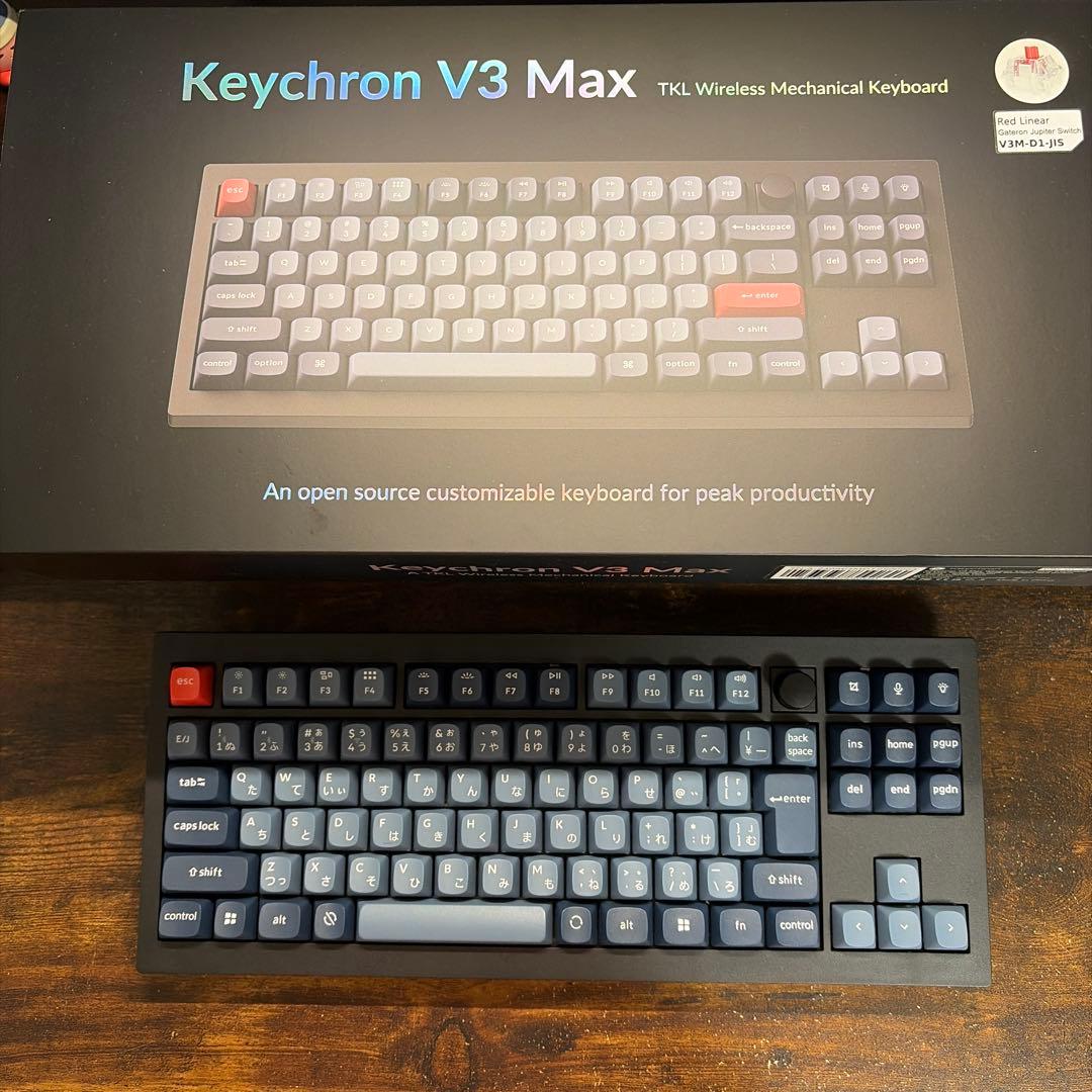 Keychron V3 Max（日本語配列・赤軸）