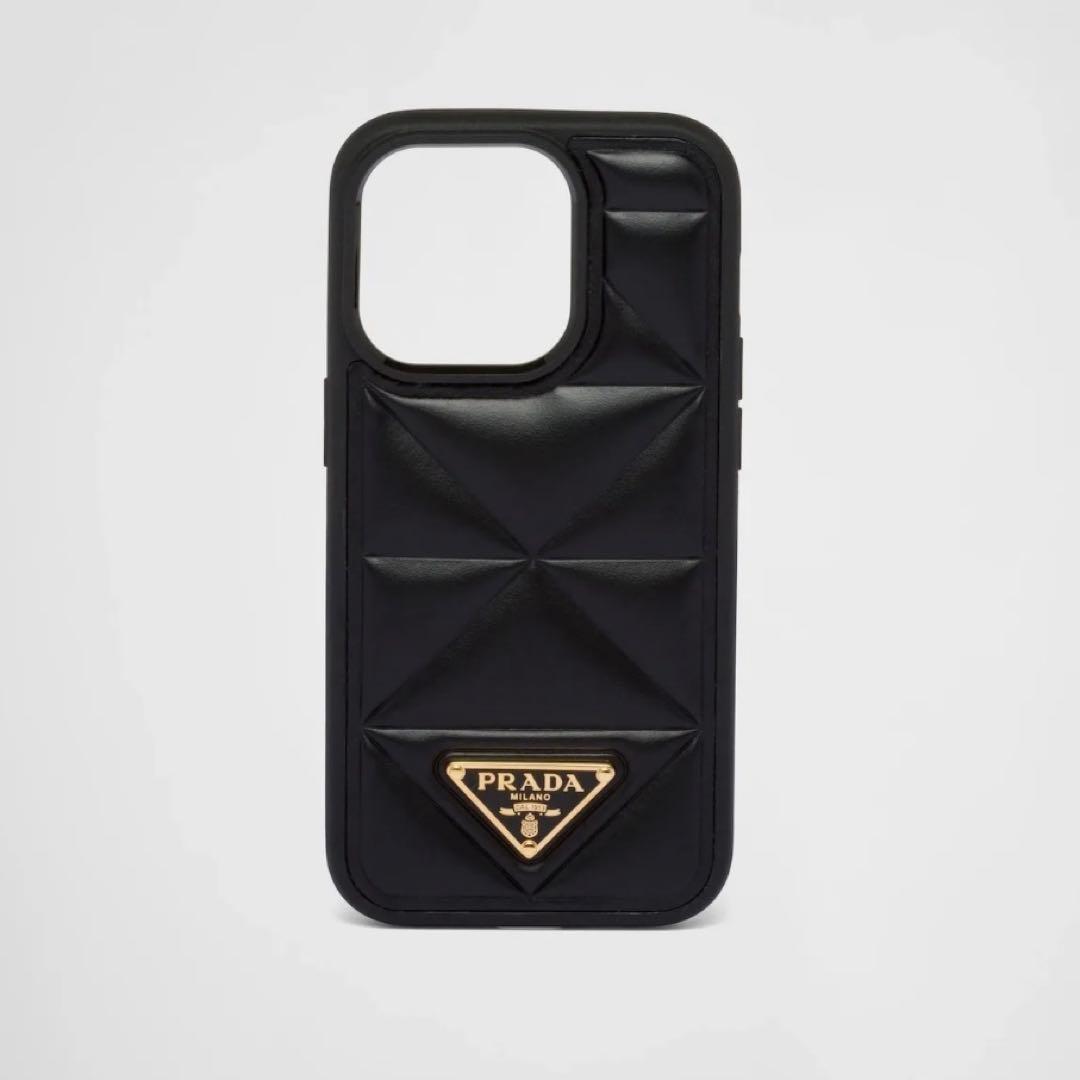 PRADA キルティング iPhone14Proケース プラダ