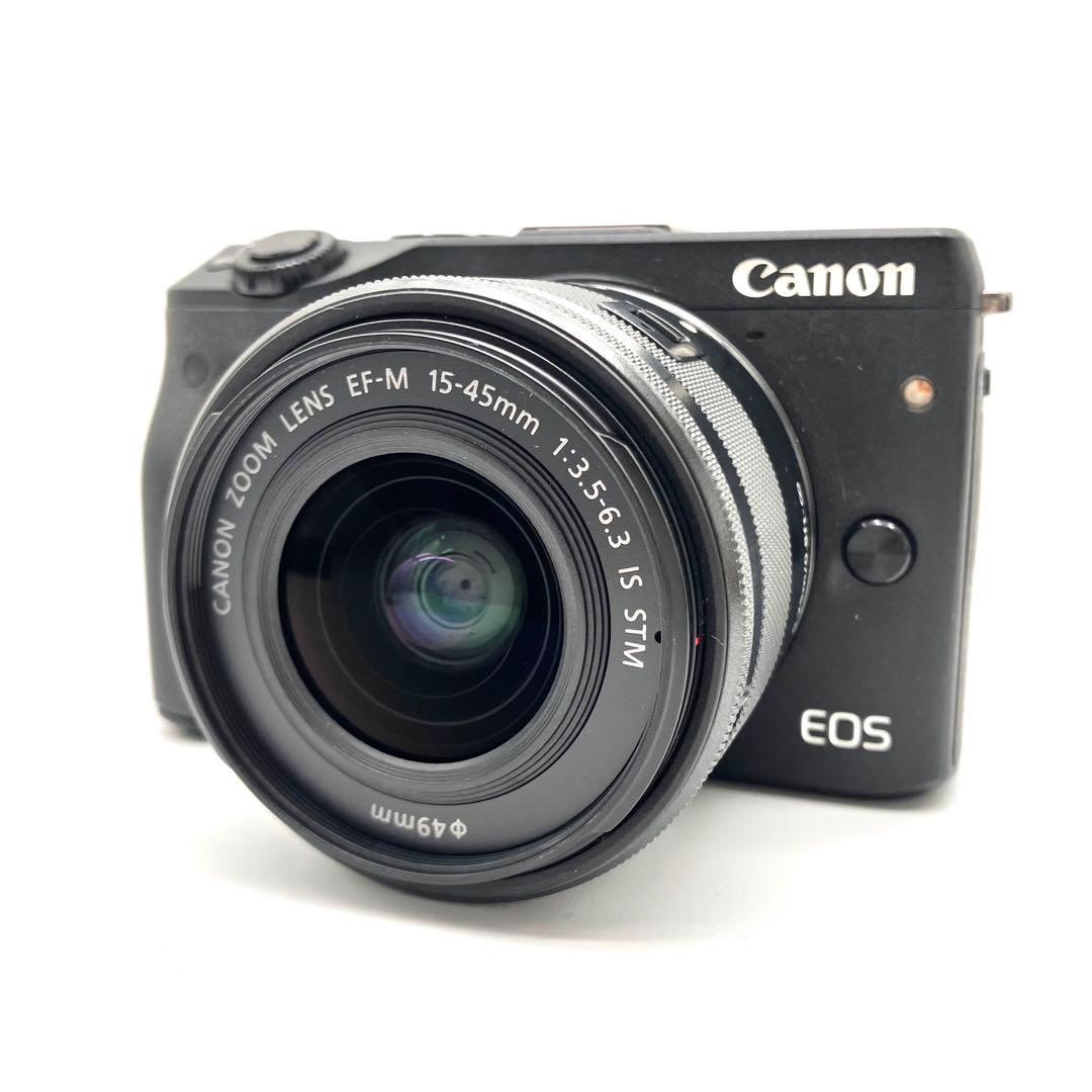 Canon EOS M3 ブラック　15-45mmレンズセット