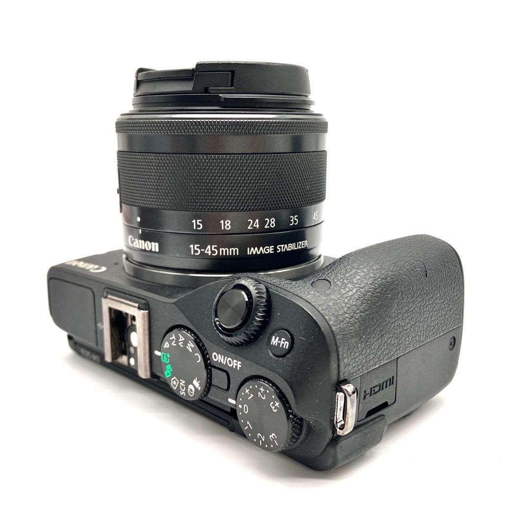 Canon EOS M3 ブラック　15-45mmレンズセット