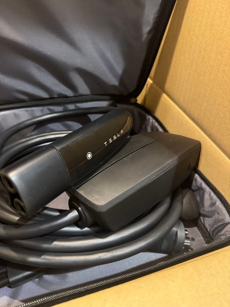 【新品・保証付・送料込】TESLAテスラ 新型GEN Ⅲモバイルコネクター