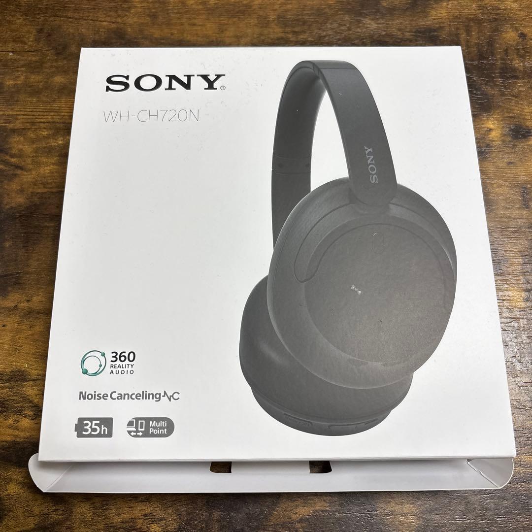 SONY WH-CH720N ブラック ワイヤレスヘッドホン 黒