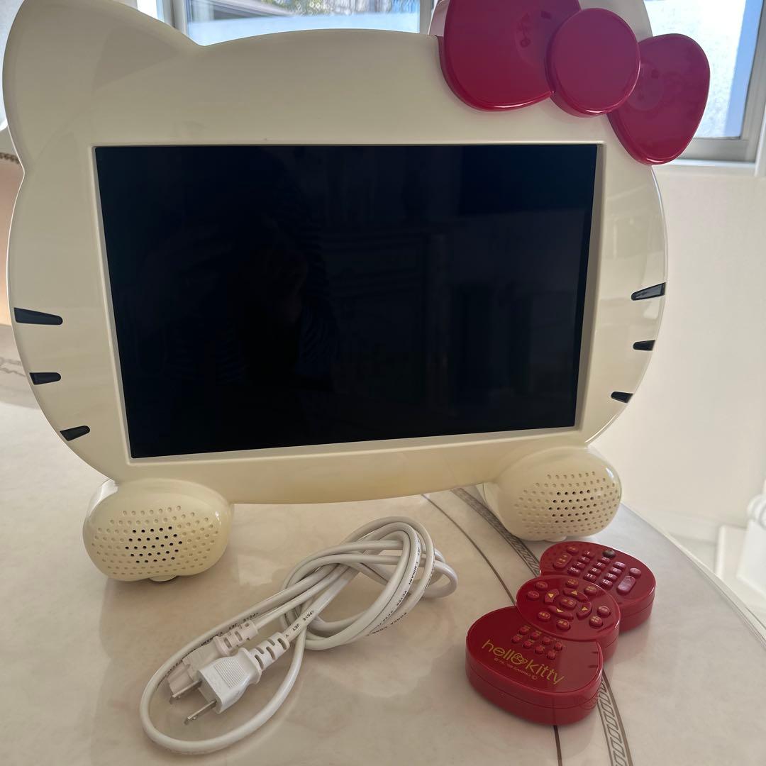 値下げ☆ハローキティ 激レア　液晶テレビ13.3V 値下げ交渉大歓迎