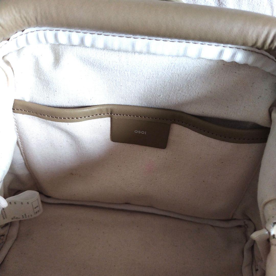 OSOI カーキ色 brot bag ボディーバッグ