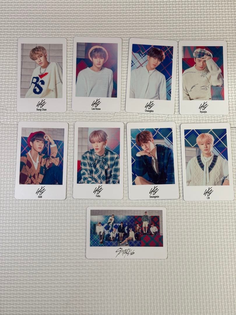 スキズ Hi Stay　フォトカードセット ショーケース グッズ トレカ