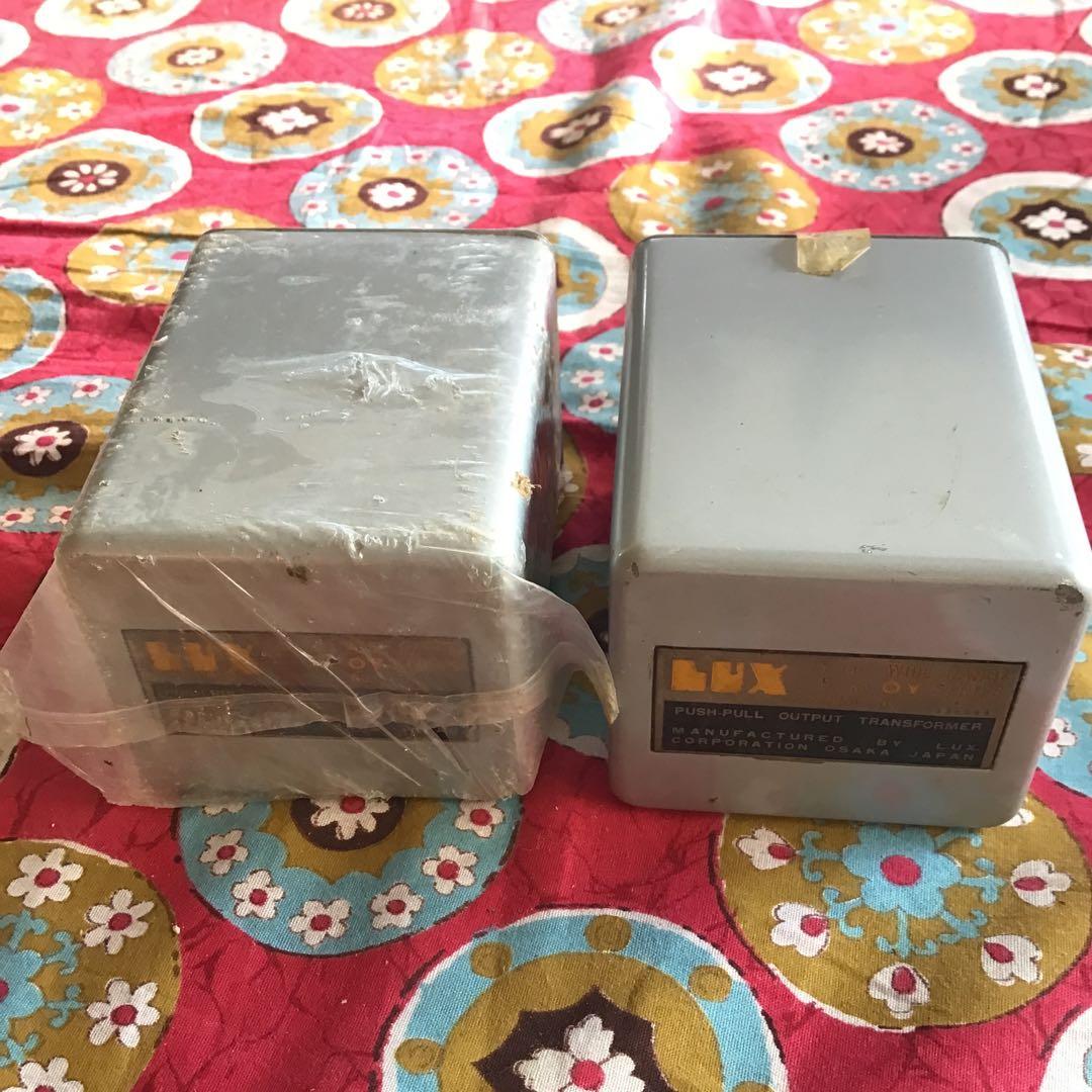 LUXトランス OY-14　2個セット アンプ　真空管　オーディオ　ラックスマン