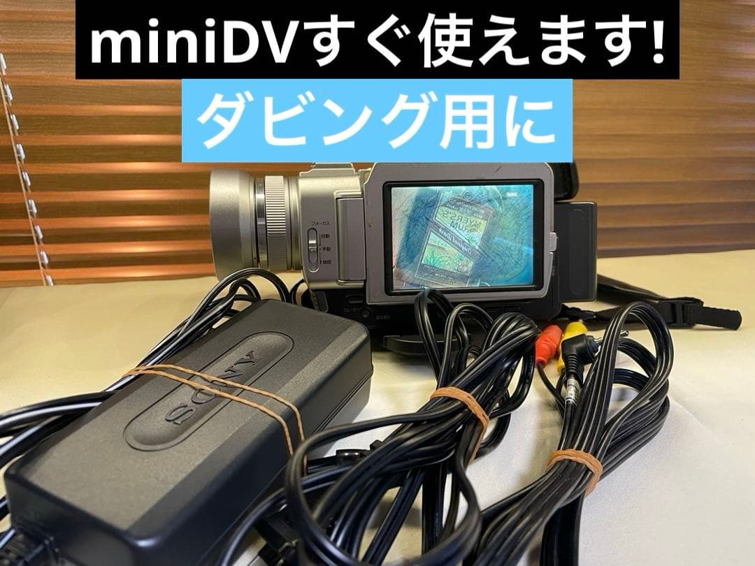 SONY DCR-TRV20 ハンディカム　ビデオカメラ　動作品　miniDV