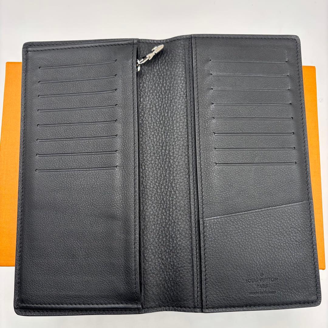 LOUIS VUITTON M58192 ブラック財布 ウォレット レザー 本革