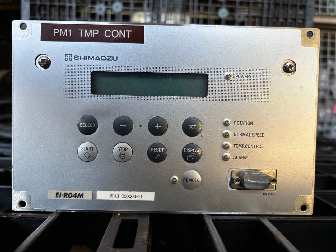 Shimadzu EI-R04M(T6) ターボ分子ポンプ用電源