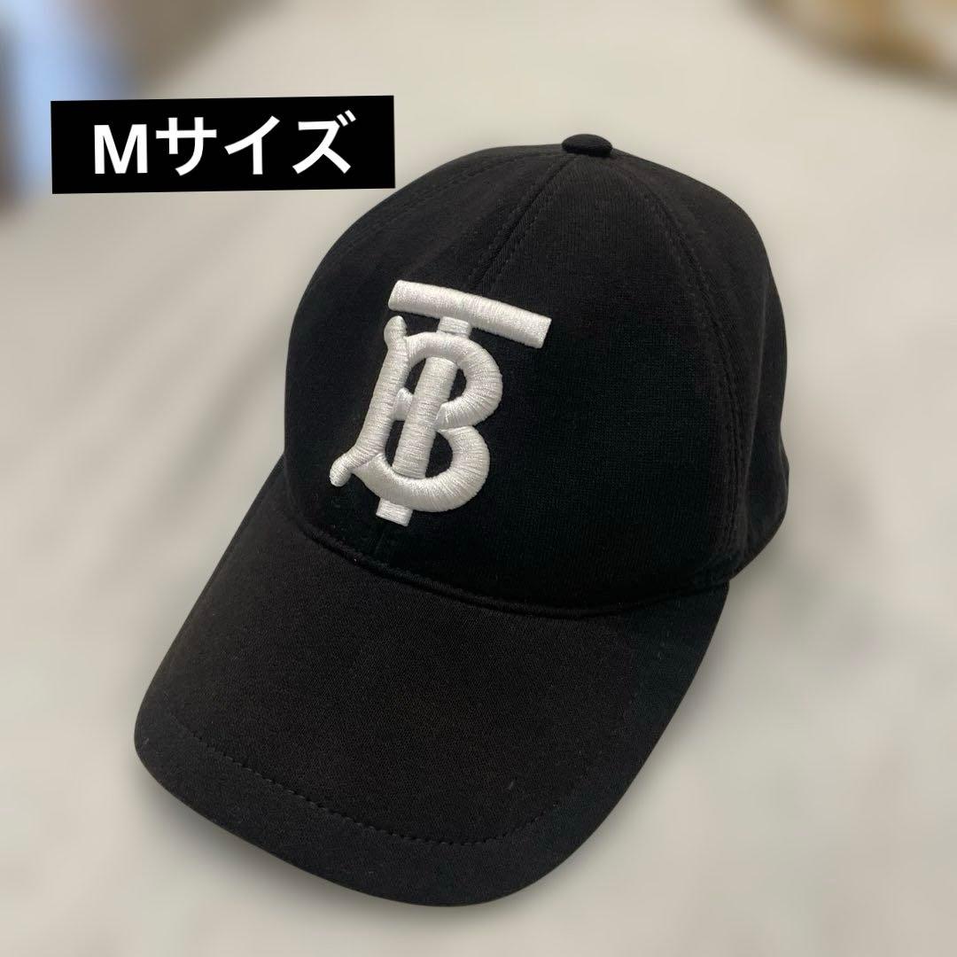 サイズM Burberry ノバチェック ロゴベースボールキャップ
