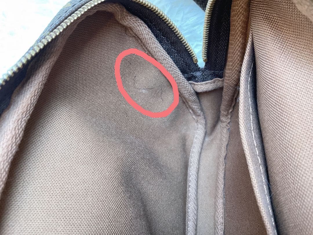 【美品】LOUIS VUITTON ボスフォール バムバッグ ウエストバッグ