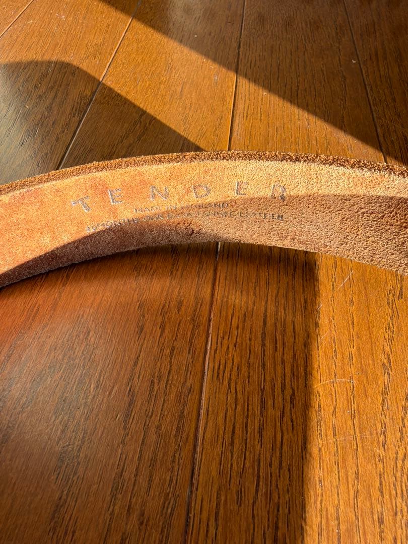 tender co ベルト size3 ブラウン 全長105 w79-90