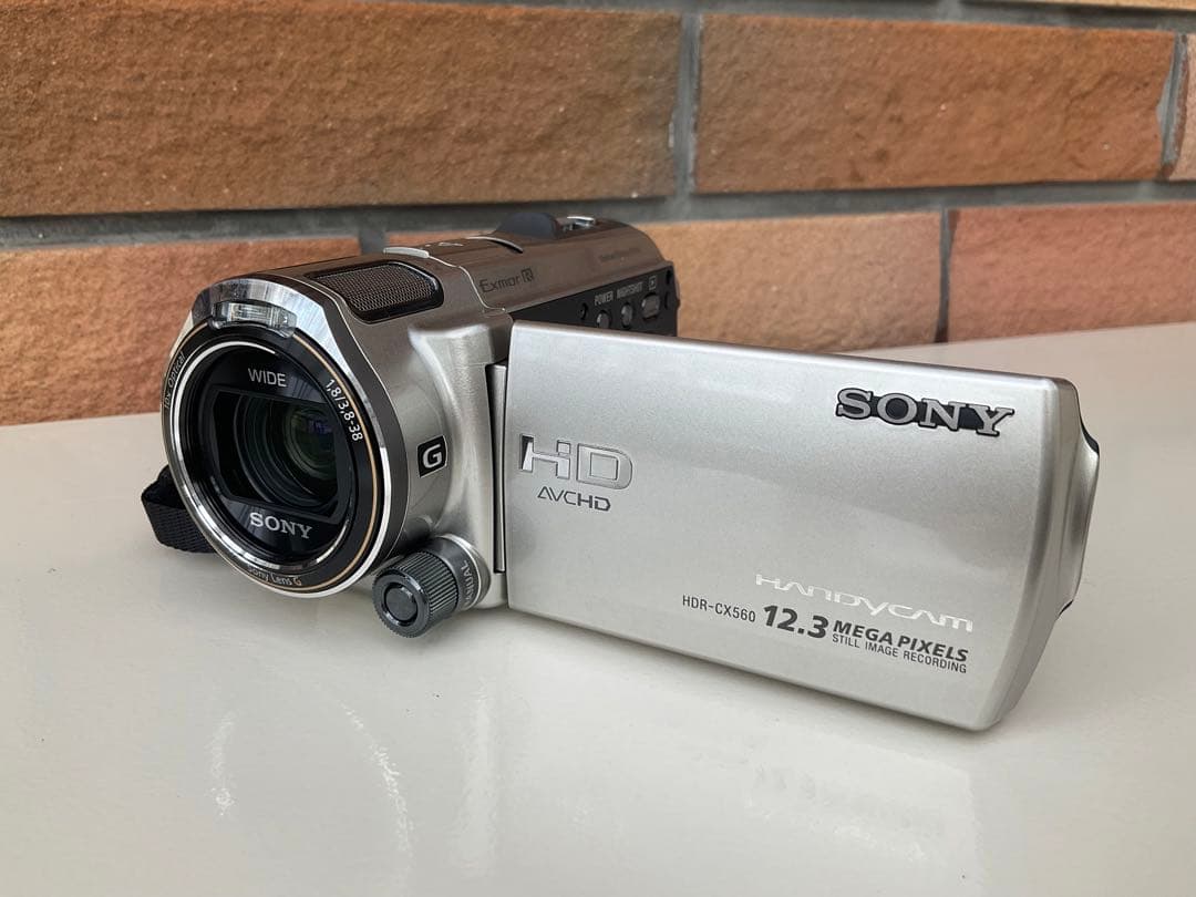 SONY HDR-CX560V ビデオカメラ 本体　付属品・箱あり