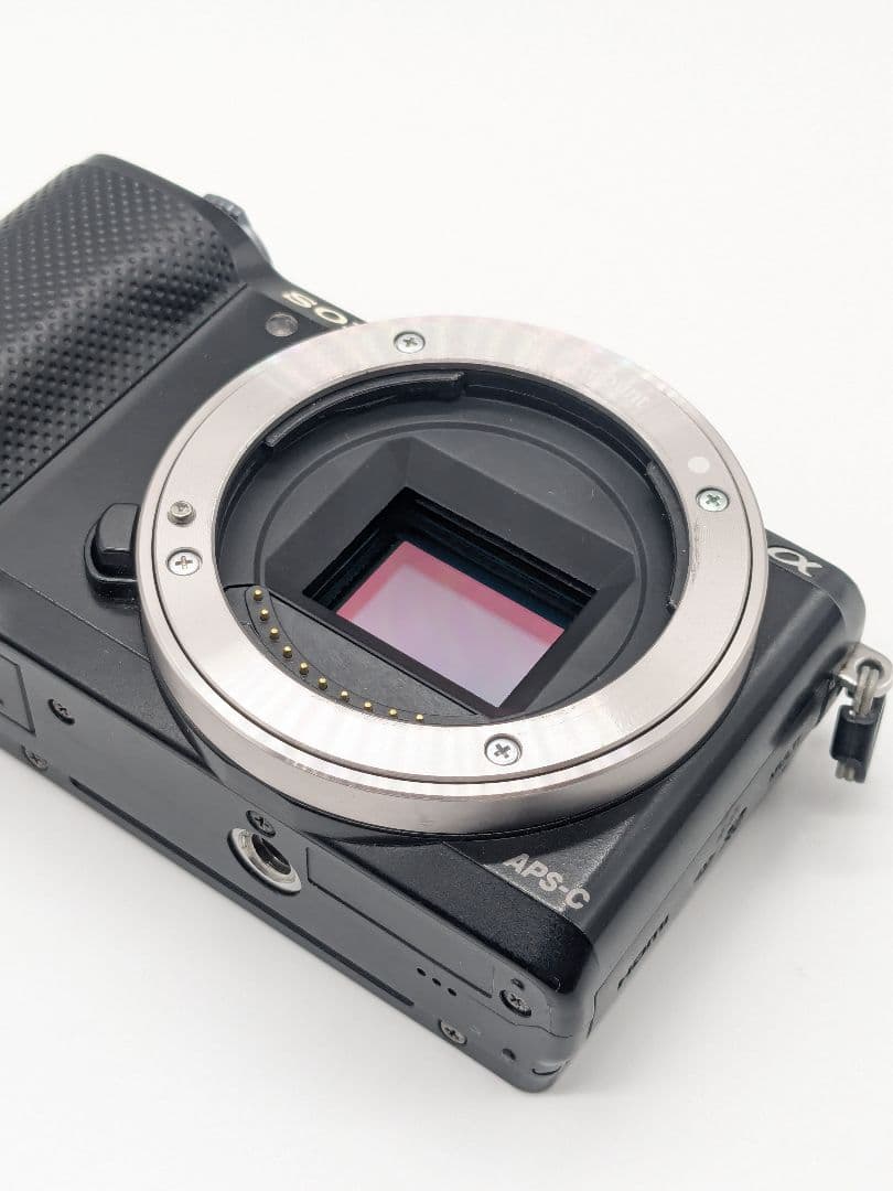 ジャンク SONY ミラーレス一眼 α5000 ソニー selp1650