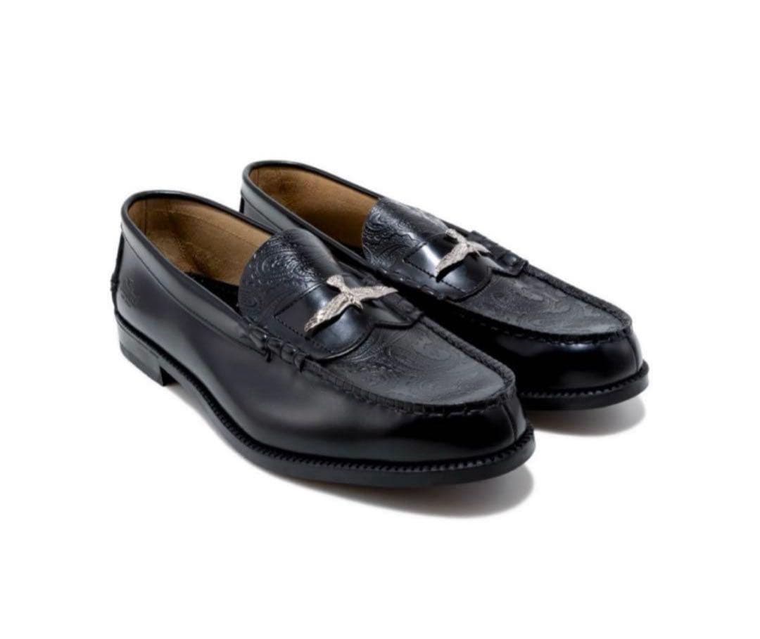 シルバー　The Kenford Fineshoes ローファー　アクセサリー