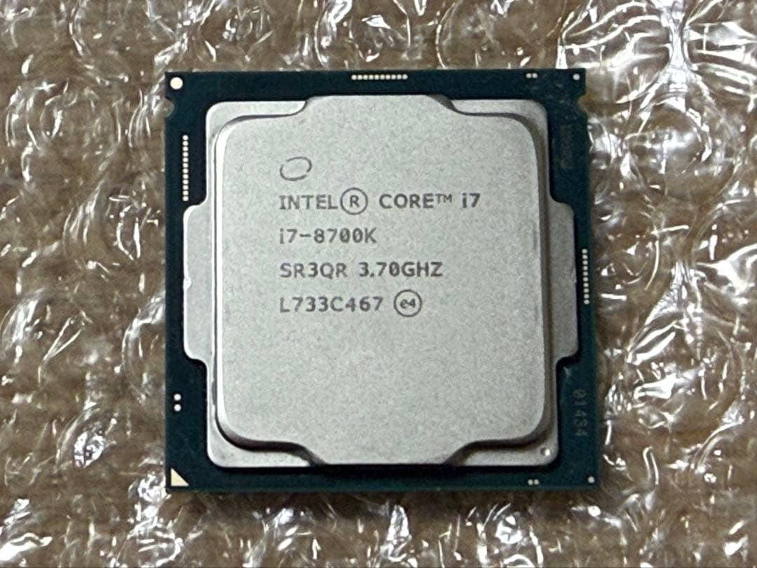 CPU Core i7-8700K CPU 3.7GHz