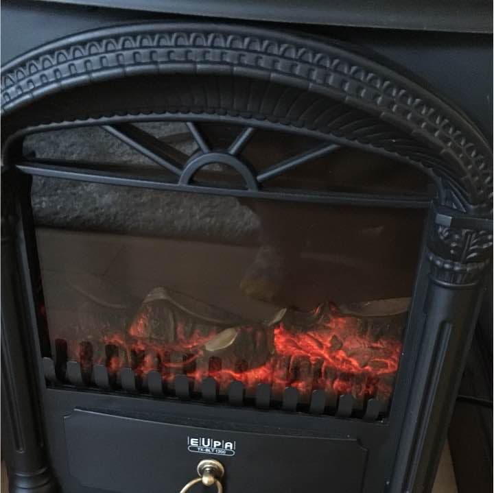 暖炉型温風ヒーター 中古