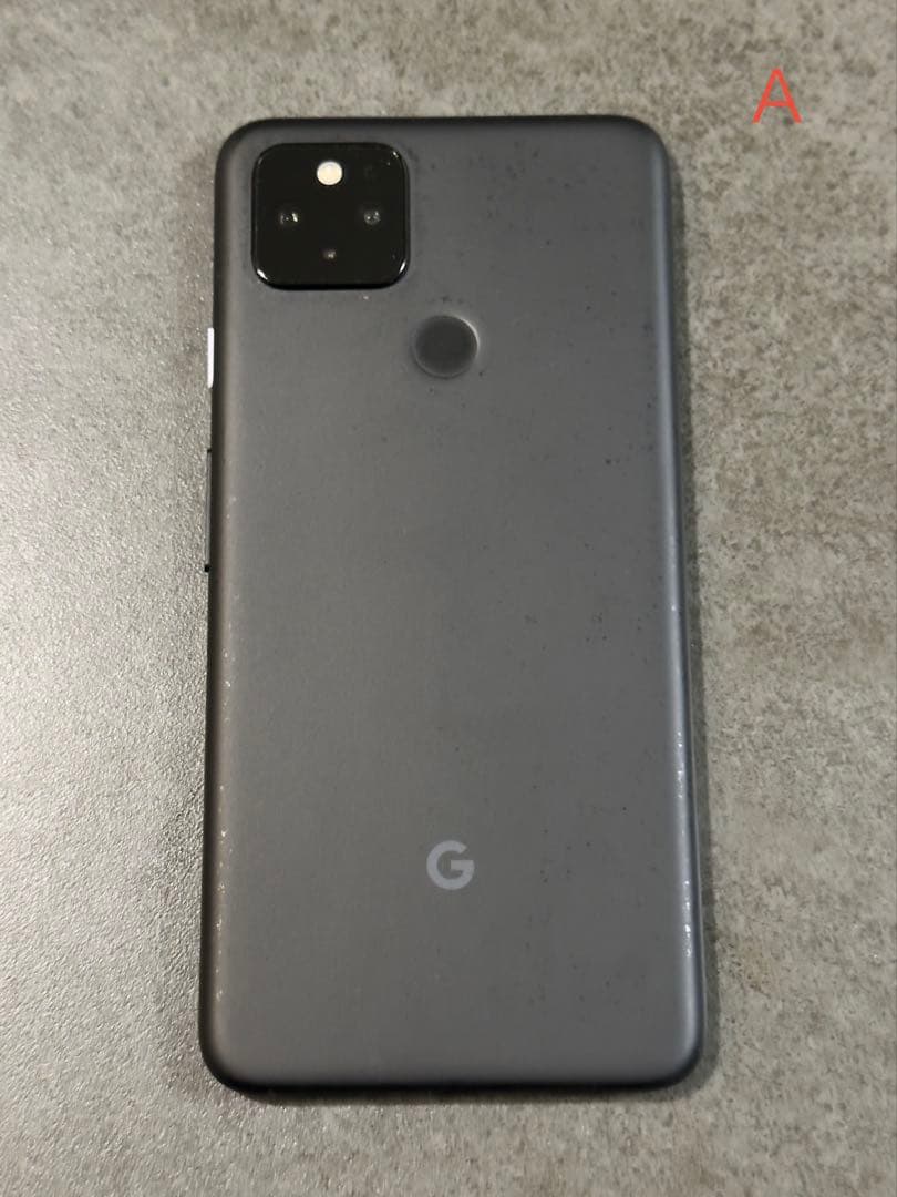 Google Pixel 4a 5G ブラック 本体 管理A