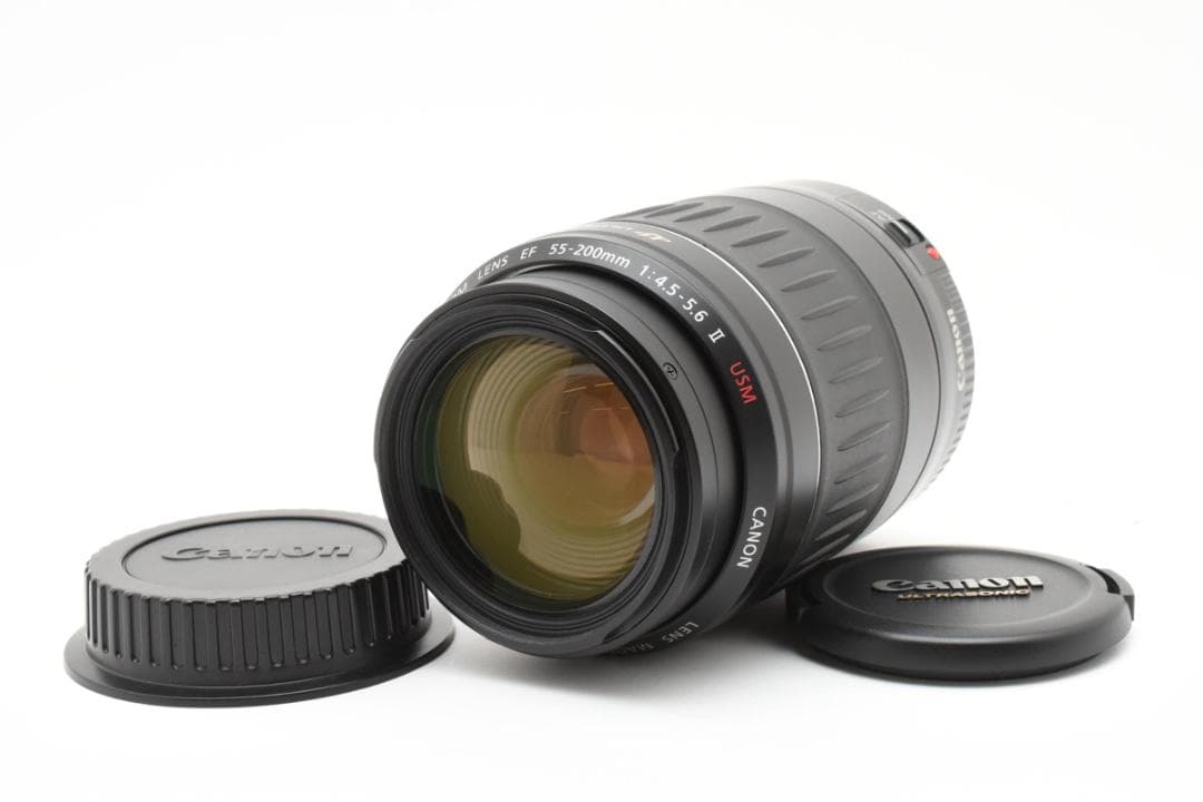 外観美品 Canon EF 55-200mm f/4.5-5.6 II USM