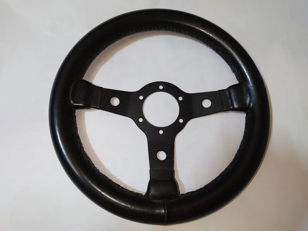 レザーステアリング　comusa 旧車　当時物！