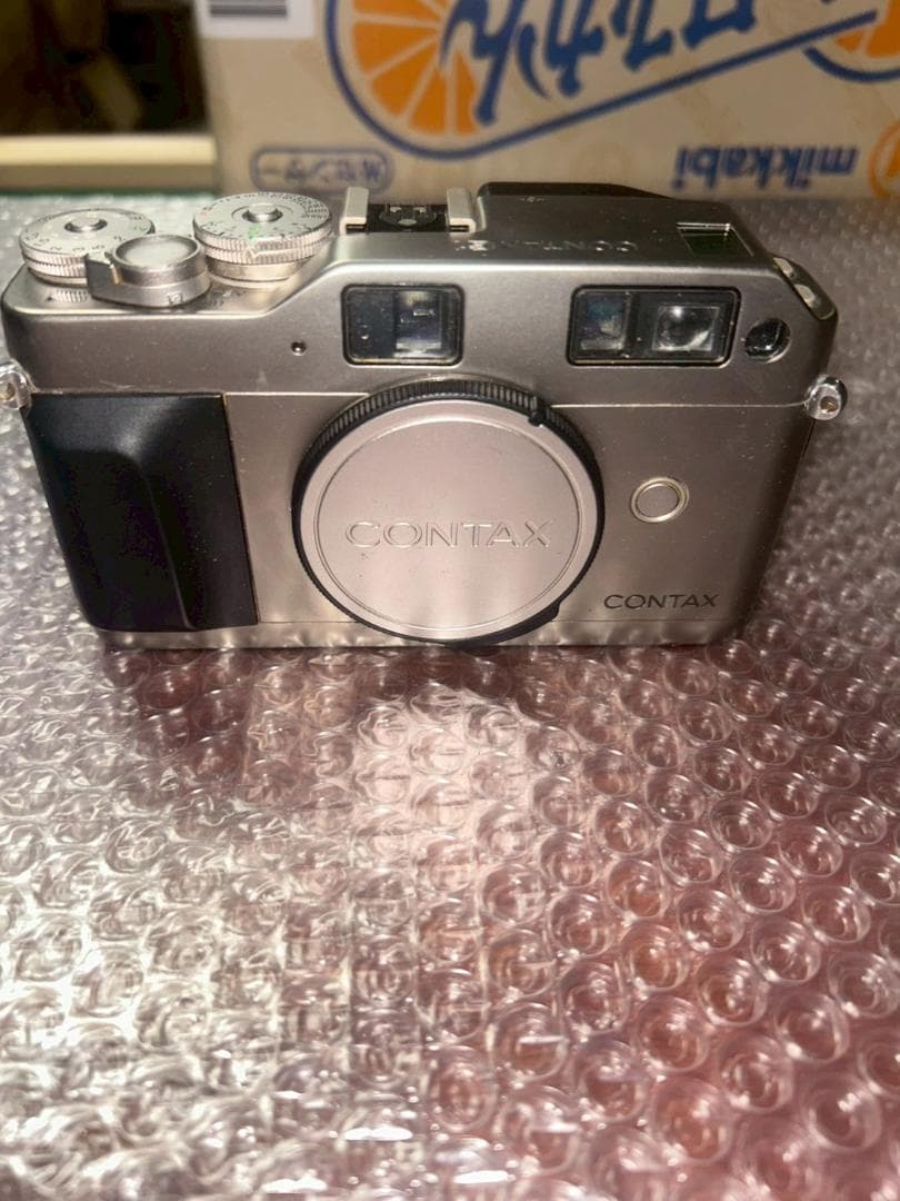 コンタックスCONTAX G1 コンパクトカメラ シルバー 動作未確認　ジャンク