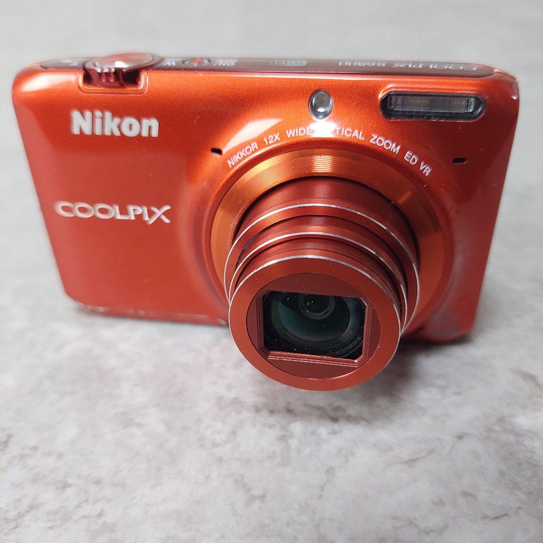 Nikon デジタルカメラ COOLPIX S6500 マンダリンオレンジ