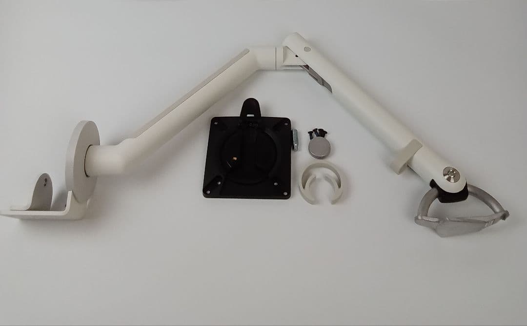 モニターアーム クランプ式 ホワイトCBS/ No.169