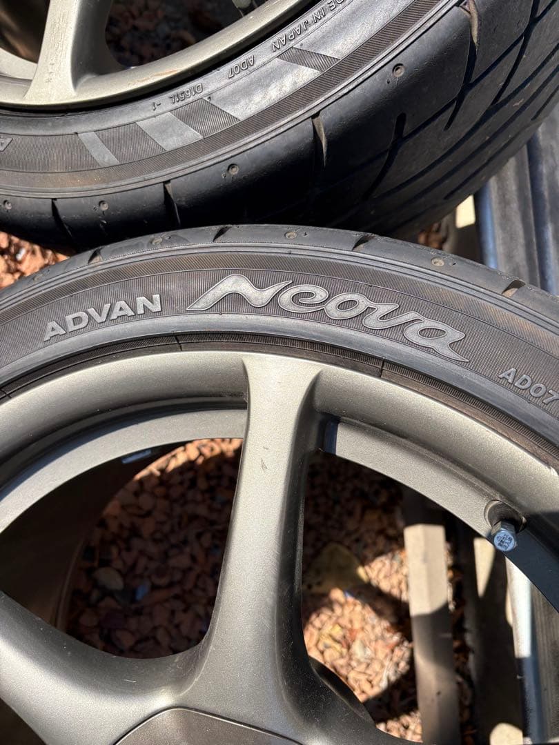 R34 GT-R純正ホイール　18インチ4本9j+30 タイヤホイール　美品