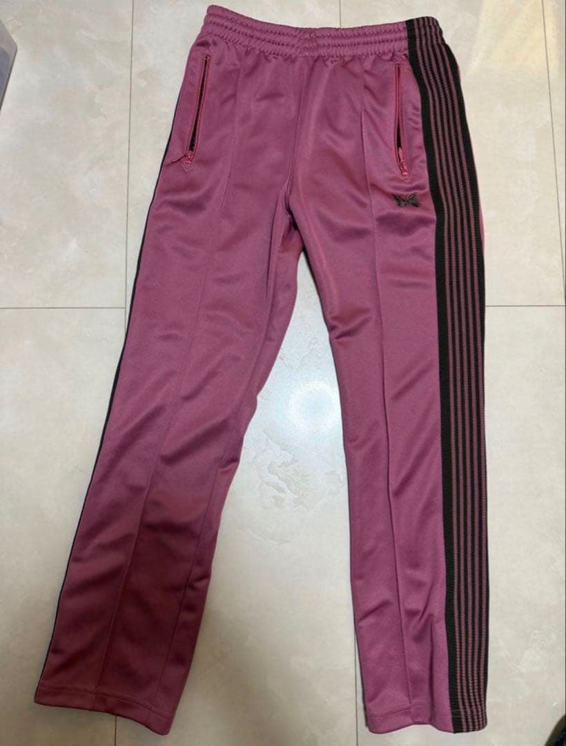 Needles トラックパンツ ピンク