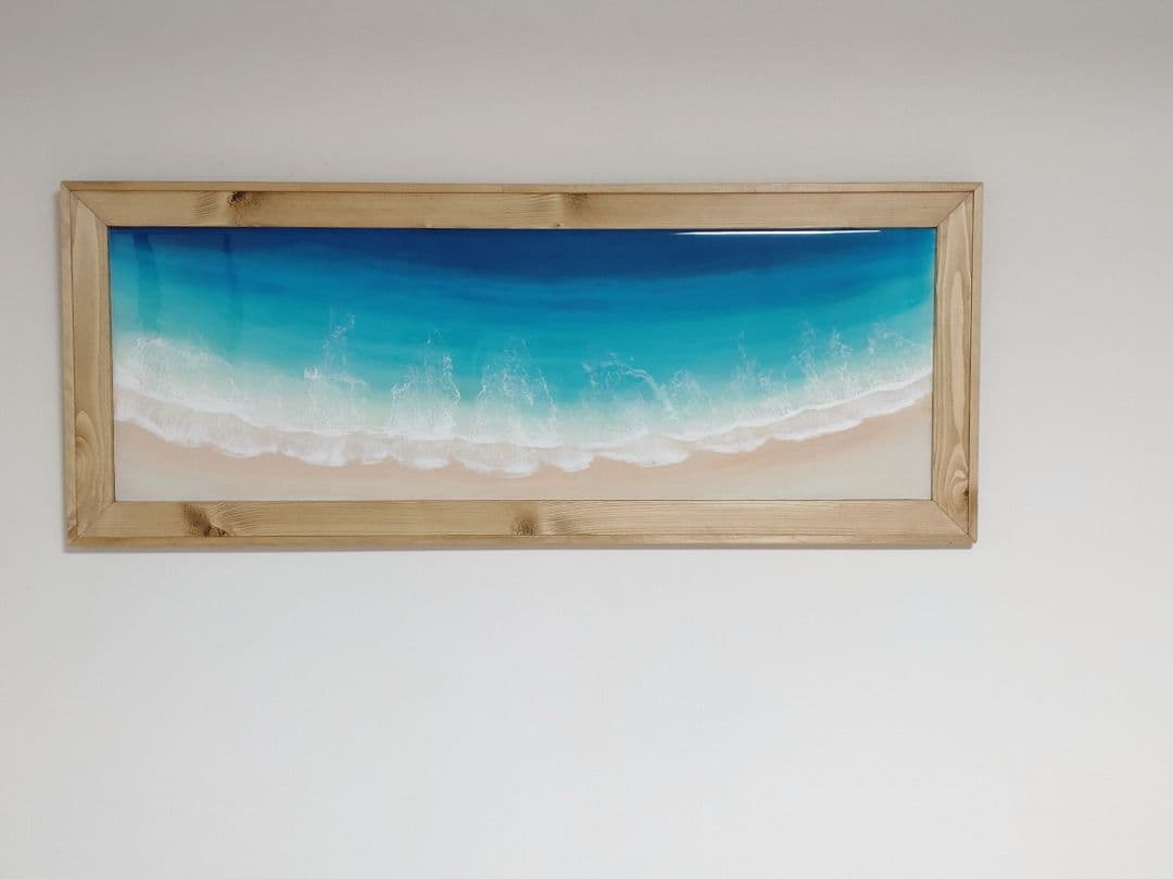 大掃除激安マン☆レジンアート(Miyako Blue・Frametype)