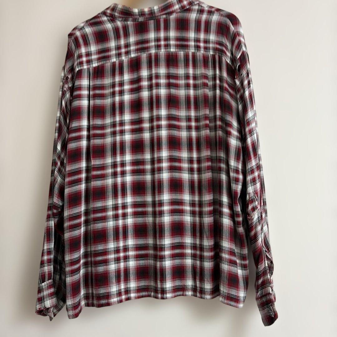 40's ~ 50's Towncraft オンブレチェック レーヨン シャツ