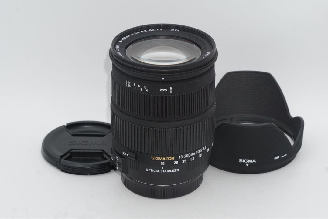 レンズ(ズーム) SIGMA 18-200mm f3.5-6.3