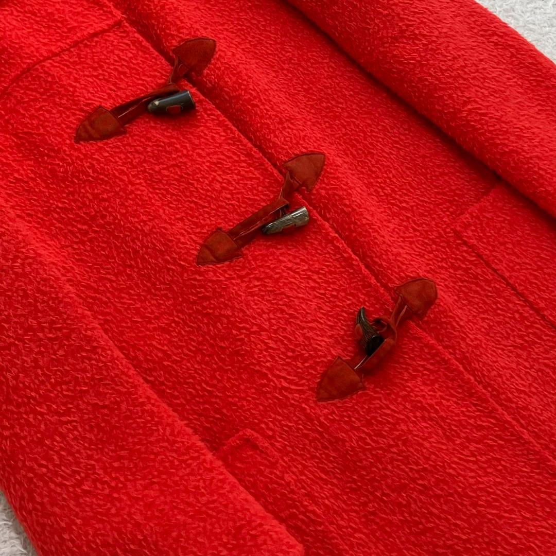 美品✨アニオナ AGNONA ダッフルコート アルパカ 大きいサイズ 48 赤