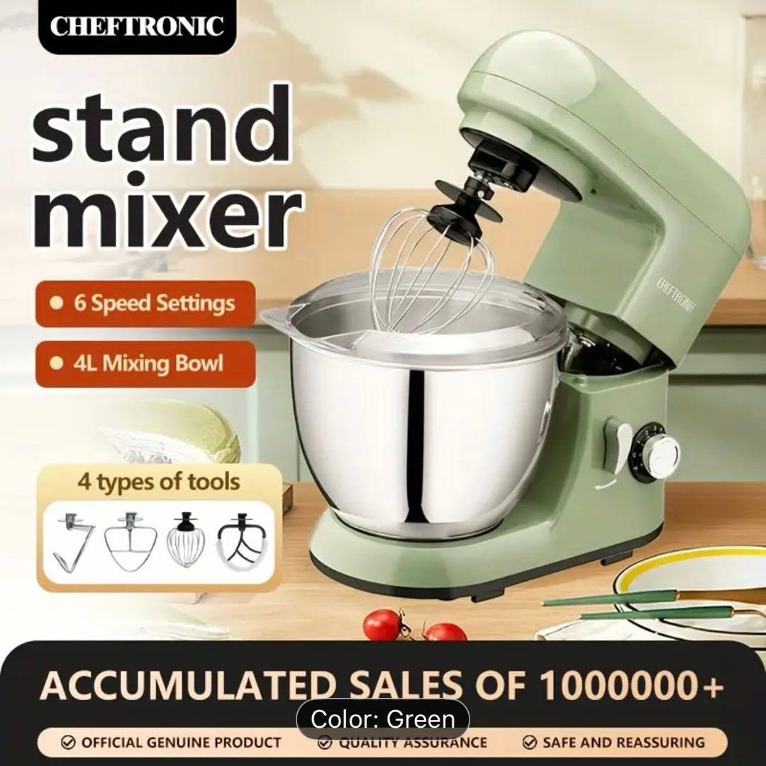 全自動多機能キッチン電気スタンドミキサー、自動生地ミキサー、家庭用泡立て器