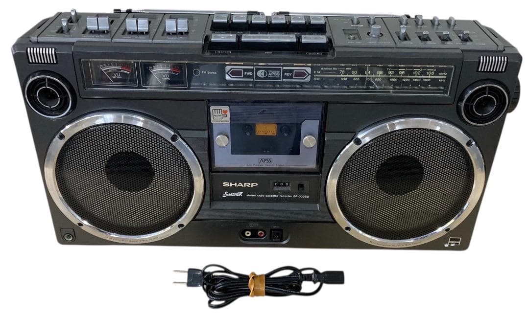 ★現状品★ SHARP シャープ ラジカセ 昭和レトロ GF-303SB