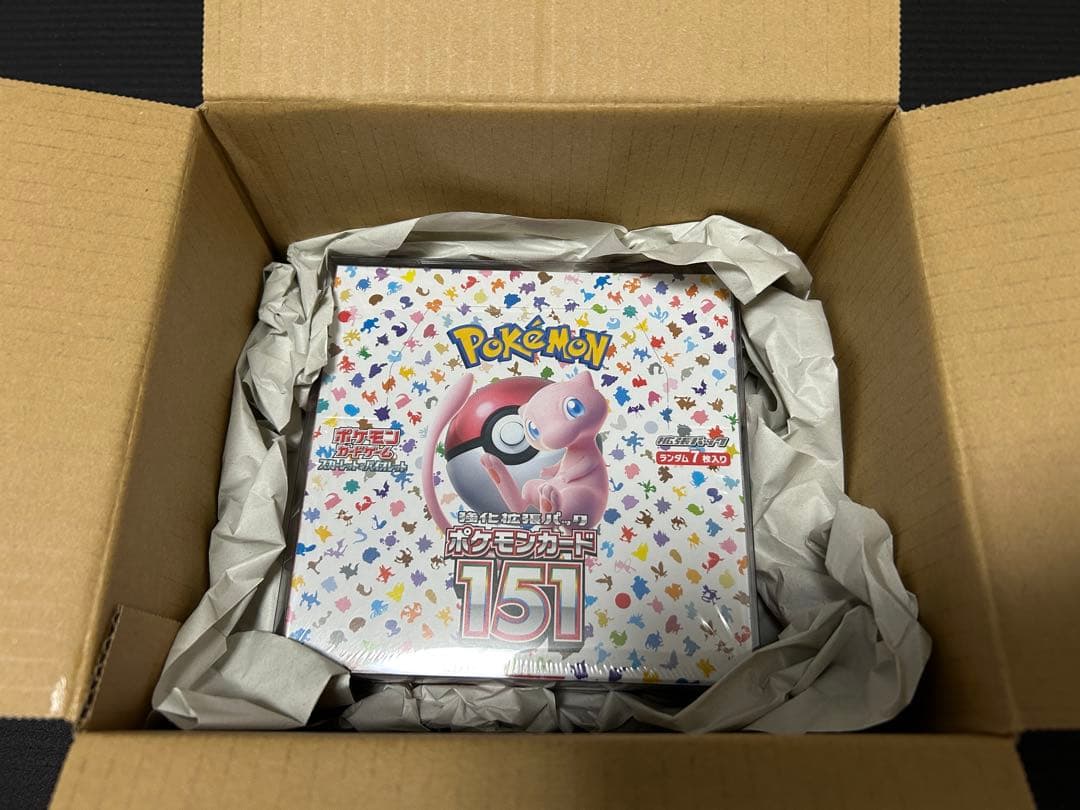 む*し様 ポケモンカード151 未開封シュリンク付き １BOX