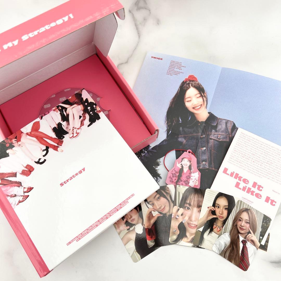 【直筆サイン入り】 TWICE STRATEGY STEP 2 ver アルバム