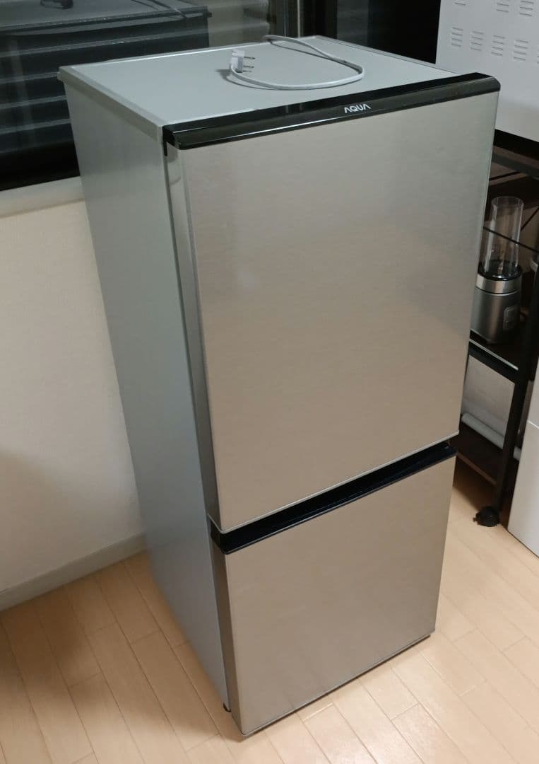 【2021年製】 AQUA アクア AQR-J13K 冷凍冷蔵庫