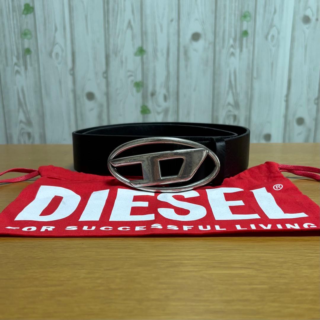 TK　DIESEL 本革 ベルト 85/36 黒