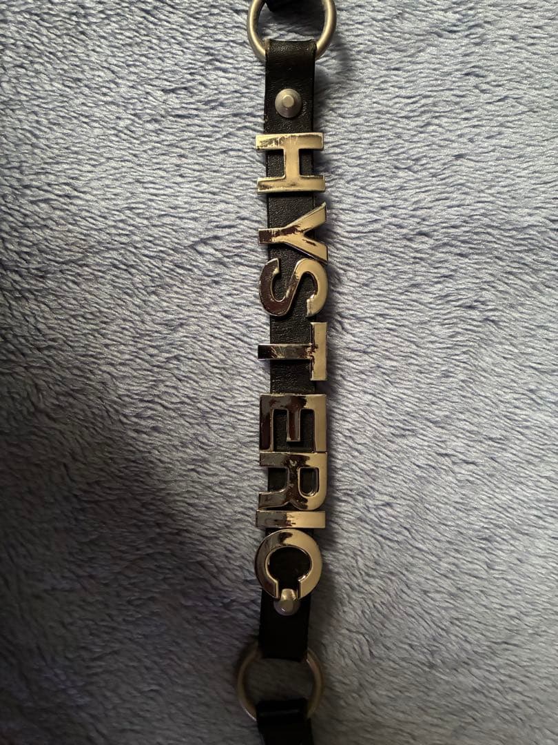 HYSTERIC スタッズ付きレザーベルト