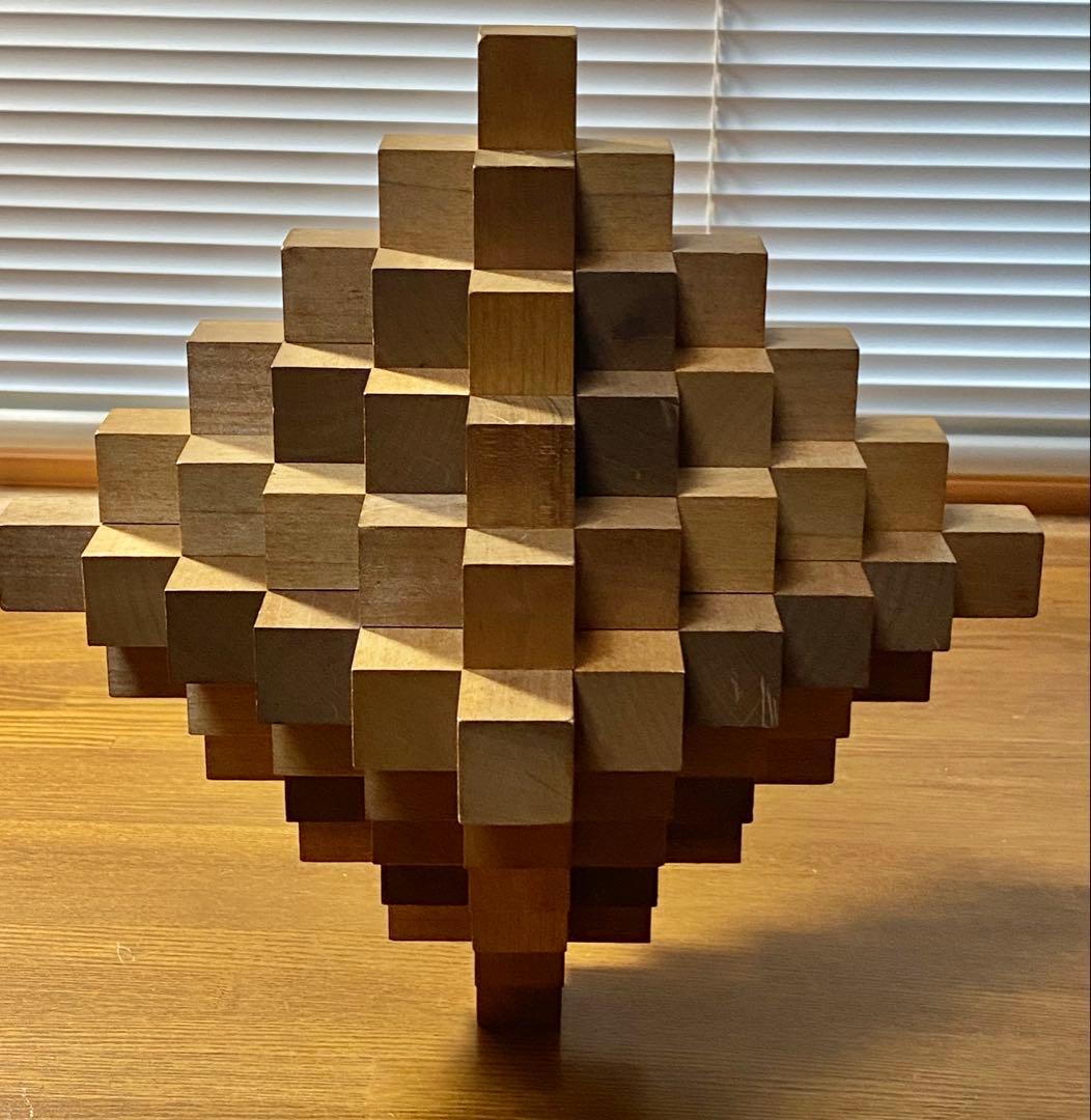 山中組木工房製作 51本型組み木