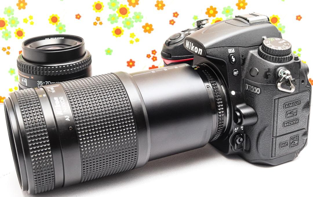 ニコン Nikon D7000 ☆ダブルレンズ☆スマホに転送☆はじめての一眼レフ