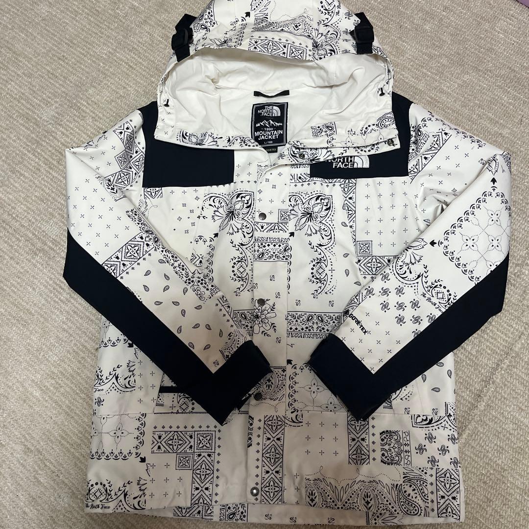 THE NORTH FACE マウンテンジャケット ホワイト/ブラック