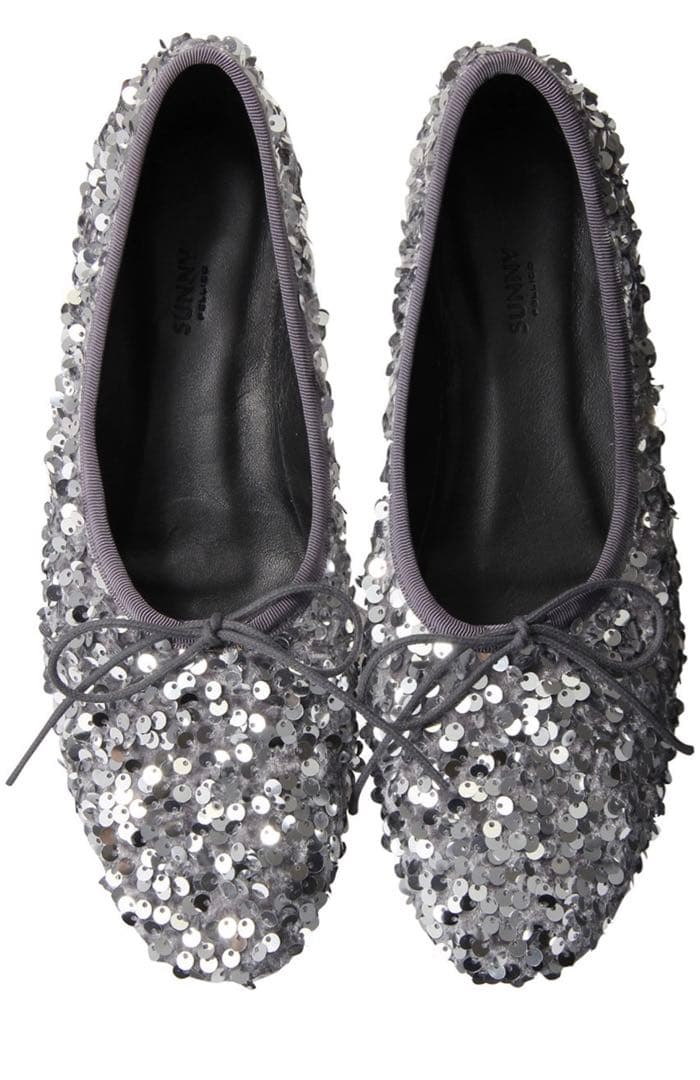 完売品【PELLICO SUNNY】スパンコールバレエシューズ