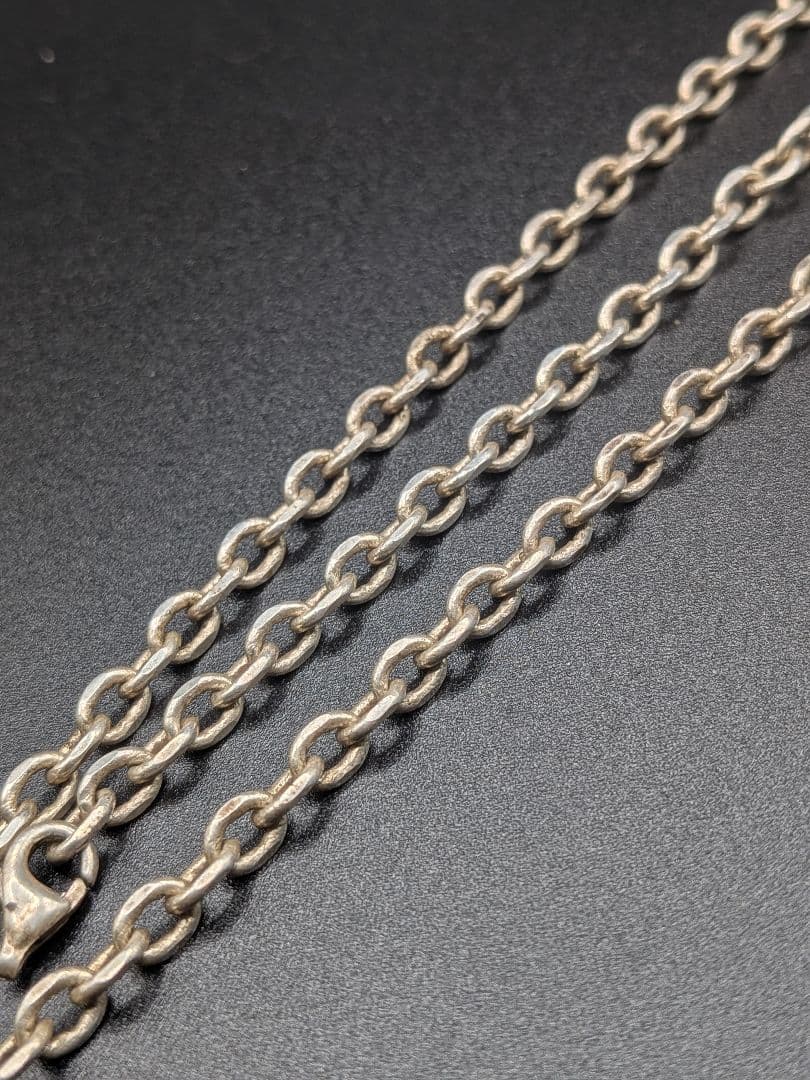 Sterling Silver 925・純銀チェーンネックレス・1部難有り